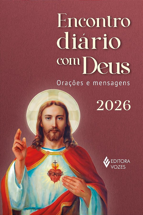 Livro Encontro diário com Deus 2026: Orações e mensagens