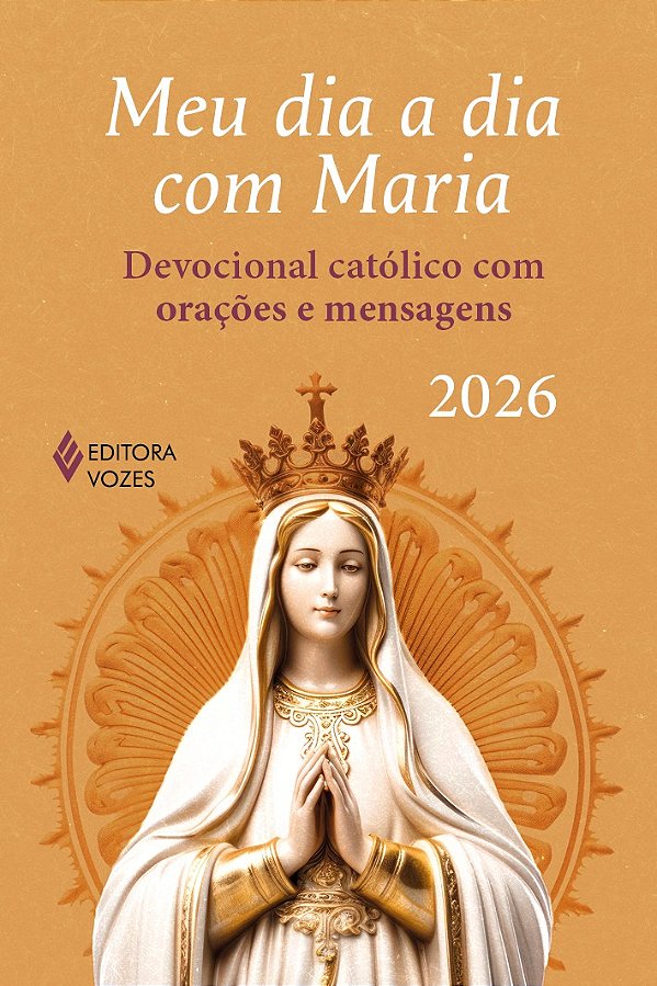 Livro Meu dia a dia com Maria 2026: devocional católico c...