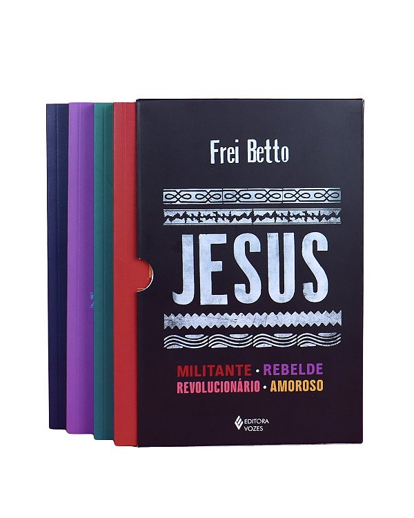 Livro Jesus Os quatro Evangelhos - Caixa 4 volumes