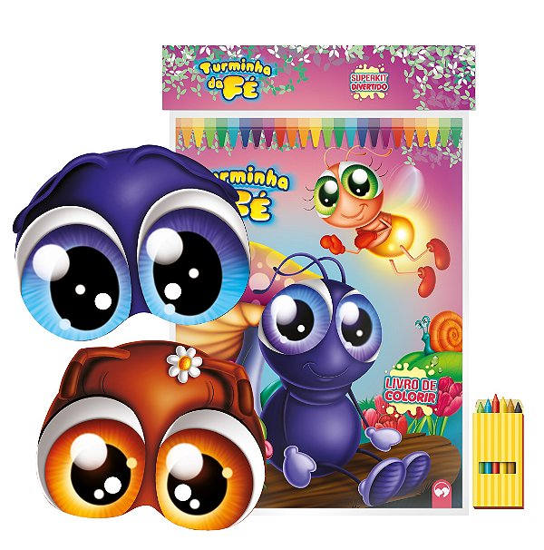 Livro Turminha da fé: superkit divertido