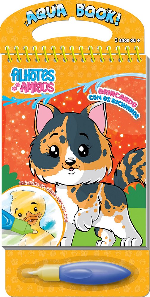 Livro Filhotes amigos: aquabook