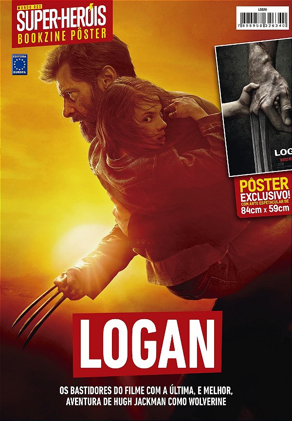 Livro Superpôster Mundo dos Super-Heróis - Logan