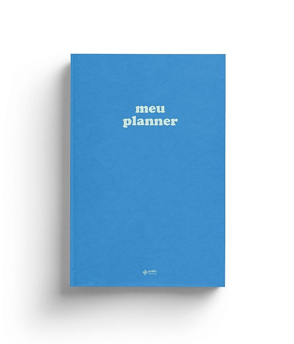 Livro Meu Planner 2024 - Capa Azul