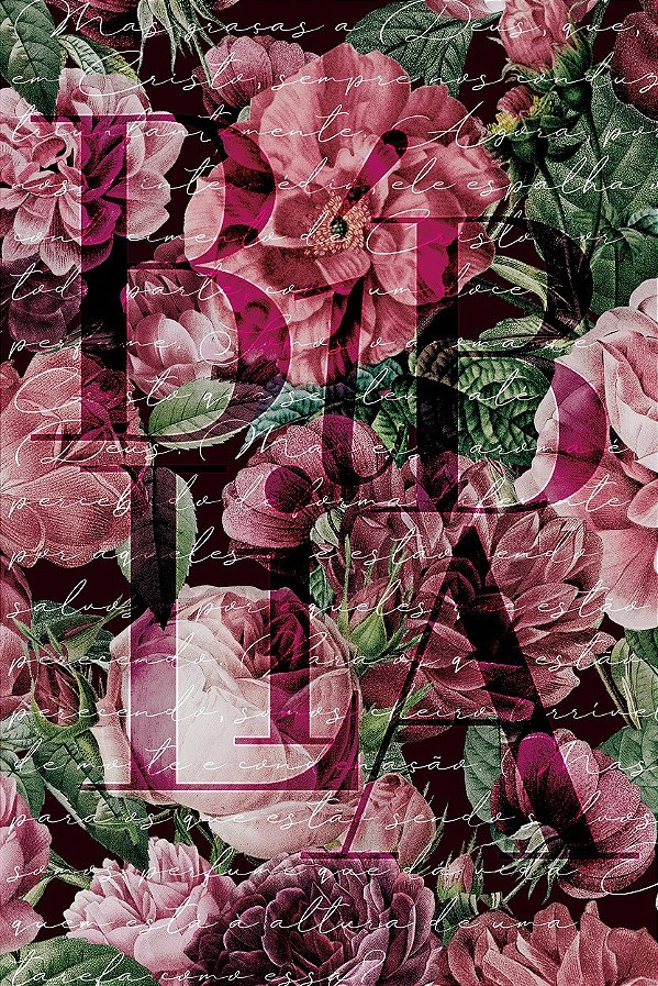 Livro Bíblia NVT 960 Aroma e Rosas - Letra Normal: Nova V...