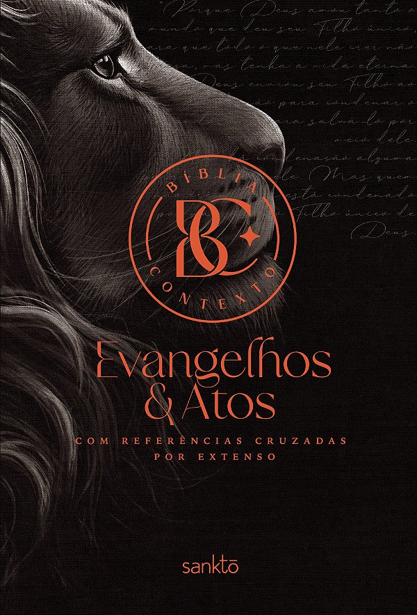 Livro Bíblia Contexto - Evangelhos & Atos - Leão: Com ref...