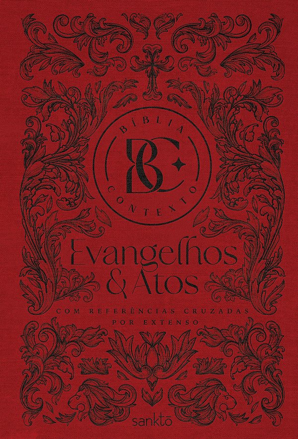 Livro Bíblia Contexto - Evangelhos & Atos - Ornamentos: C...