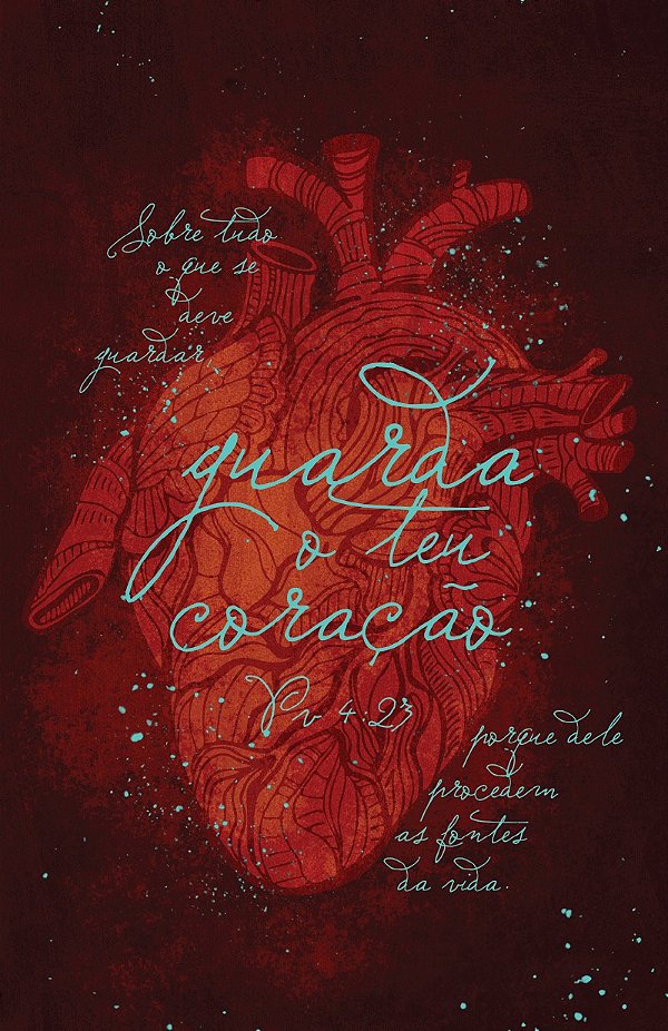 Livro Bíblia ARC Guarda o teu coração - Letra Gigante: Co...