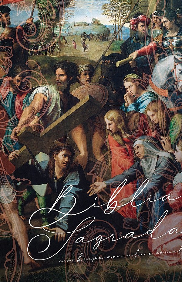 Livro Bíblia ARC Paixão de Cristo - Letra Gigante: Com Ha...