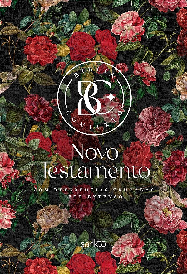 Bíblia Contexto - Novo Testamento Floral - Com Referência...