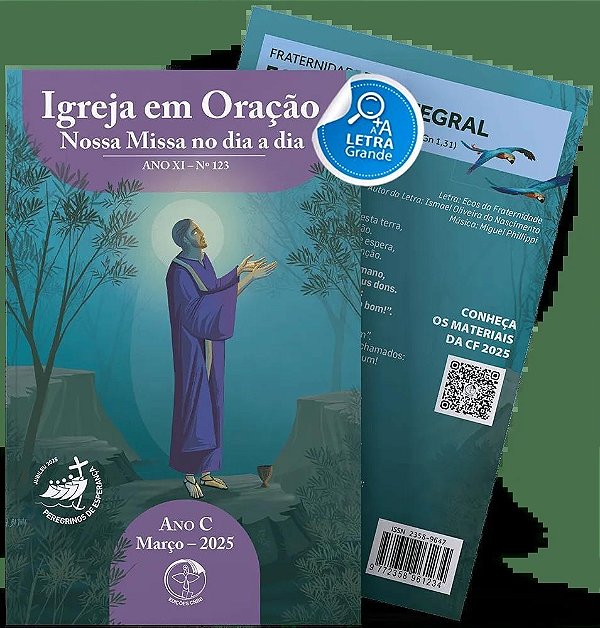Livro Igreja Em Oracao Março - 2025 - Letra Grande