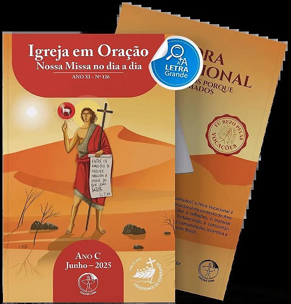 Livro Igreja Em Oracao Junho - 2025 - Letra Grande