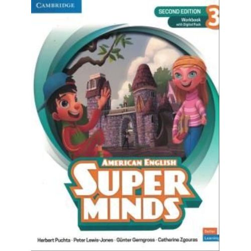 Livro Super Minds 3 Wb With Digital Pack - American English - 2...