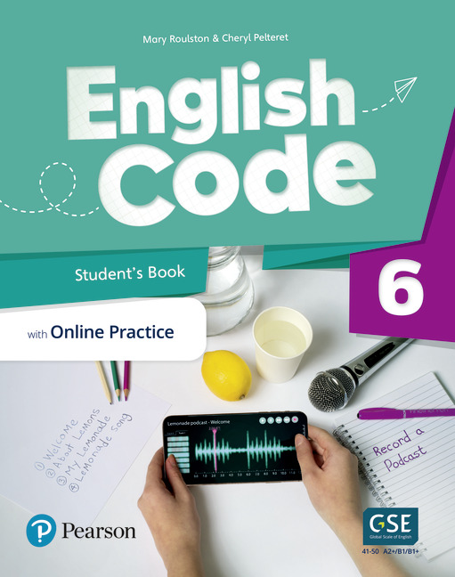 Livro English code (ae) 6 student's book & ebook w/ online prac...