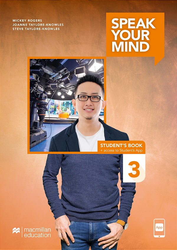 Livro Speak your mind - Student's book & app - 3