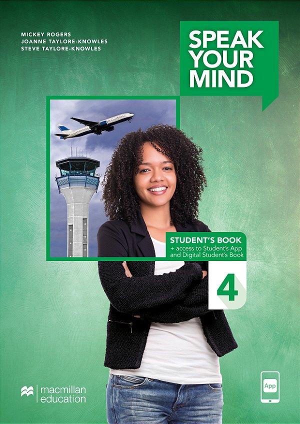 Livro Speak your mind - Students book & app - 4