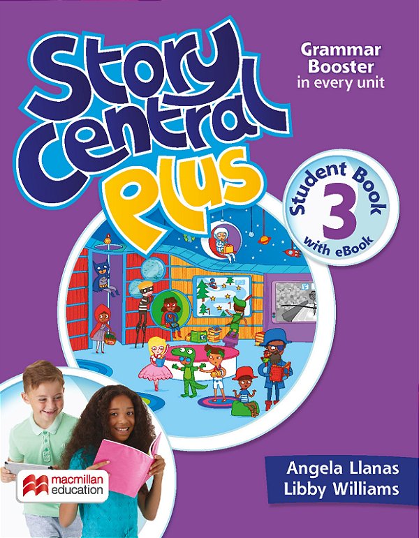 Livro Story central plus student's book with ebook pack - 3
