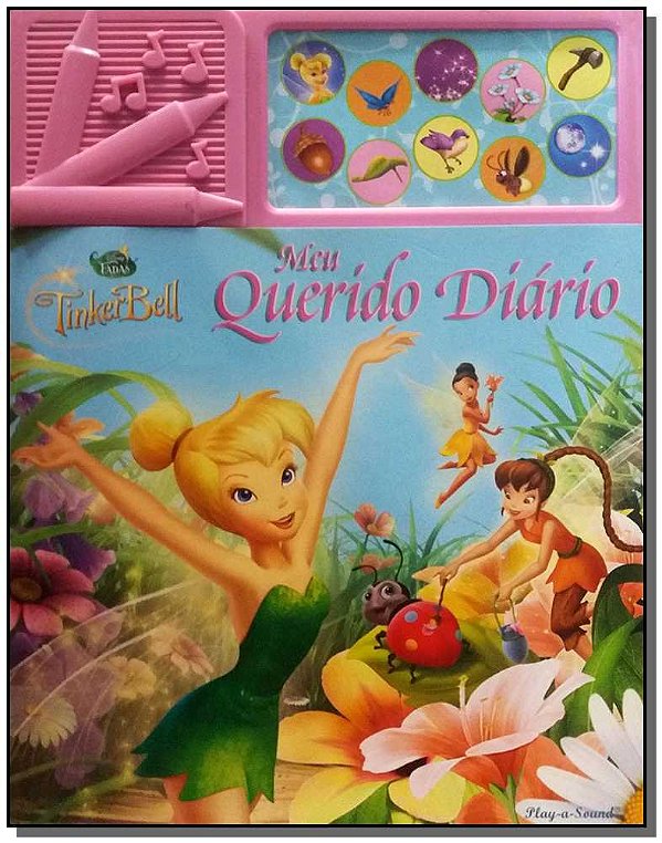 Livro Meu Querido Diário - Tinkerbell