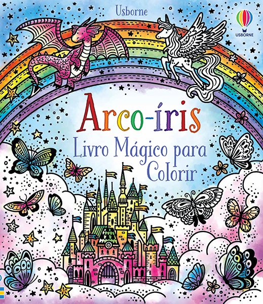 Livro Arco-Íris: Livro Mágico Para Colorir