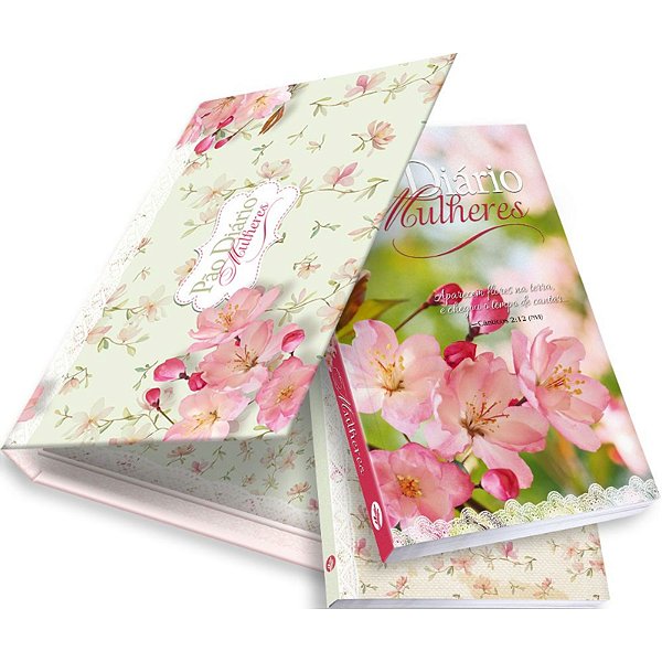 Livro Devocional Pão Diário Mulheres - Flores da Terra - Box Pa...