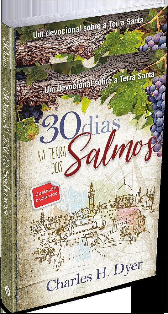 Livro 30 dias na terra dos Salmos: Estudos sobre Israel