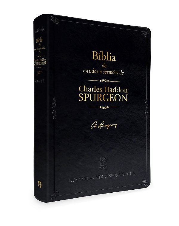 Livro Bíblia de estudos e sermões de C. H. Spurgeon: Nova...