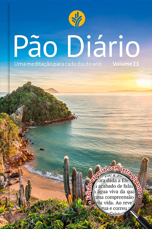 Livro Pão Diário - Vol. 23 - Paisagem - Letra Grande