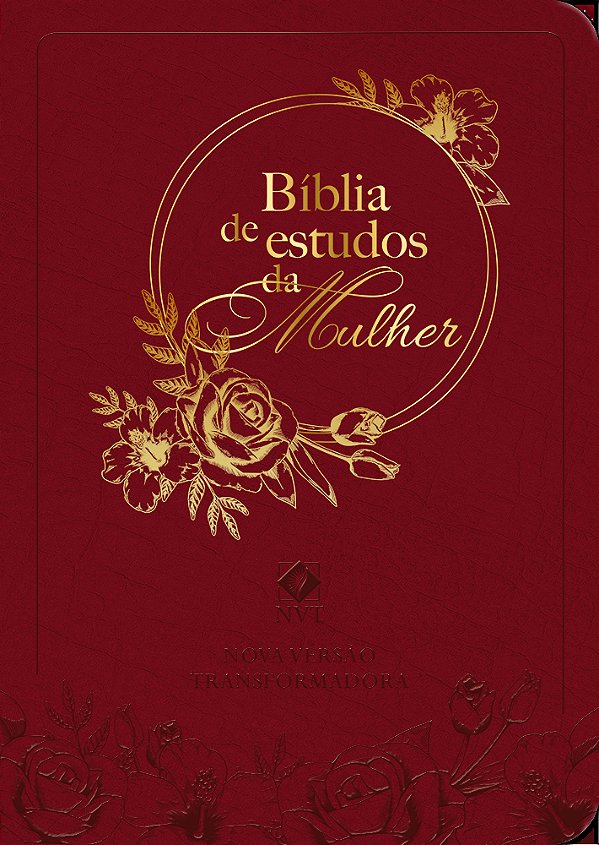 Livro Bíblia de estudos da mulher - Letra maior