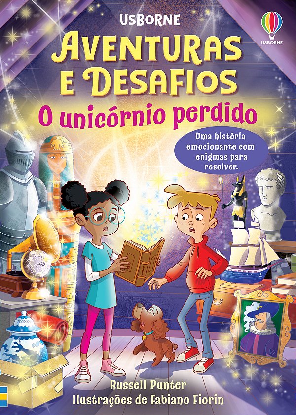 Livro O Unicórnio Perdido: Aventuras E Desafios