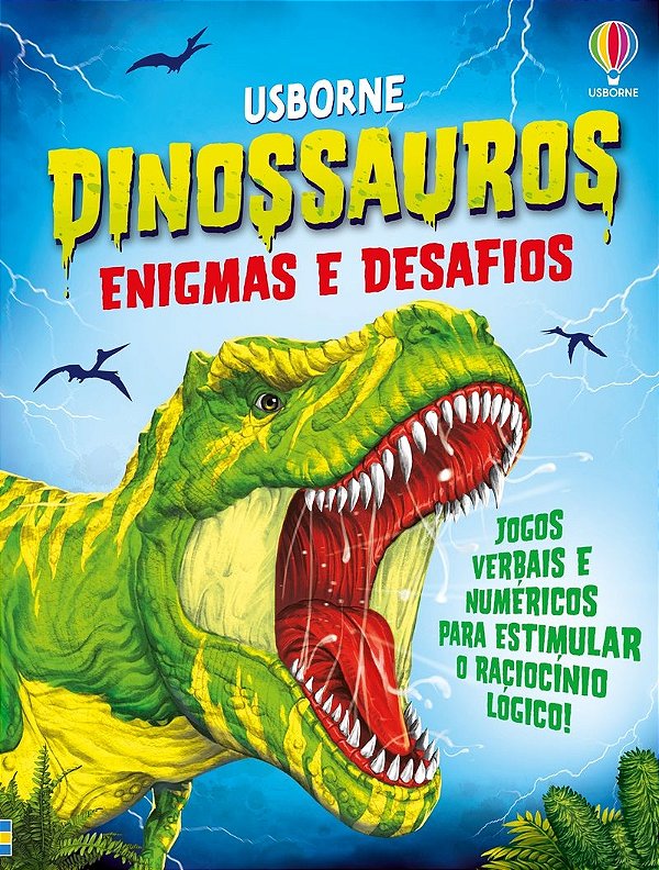 Livro Dinossauros: Enigmas E Desafios