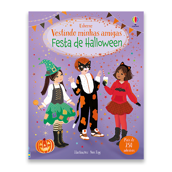 Livro Festa De Halloween: Vestindo Minhas Amigas