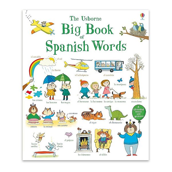 Livro Primeiras Palavras Em Espanhol: Big Book Of Spanish...
