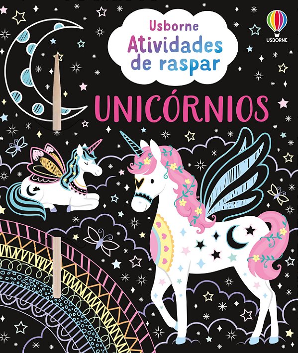 Livro Unicórnios: Atividades De Raspar