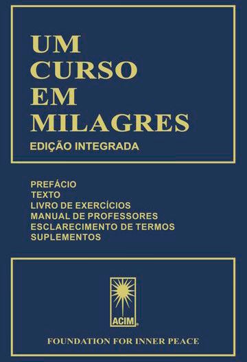 Livro Um curso em milagres - Capa dura