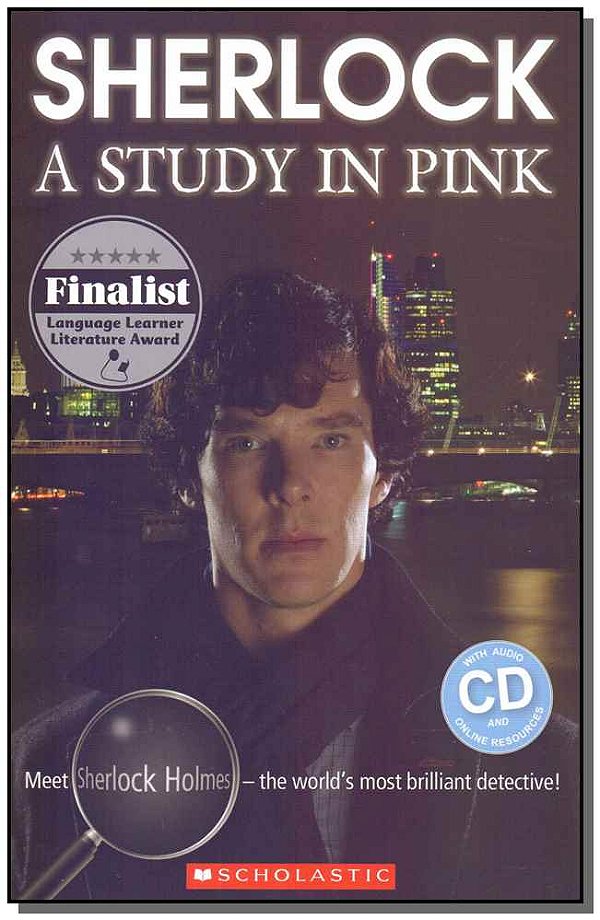 Livro R4 - Sherlock - A Study In Pink + Cd