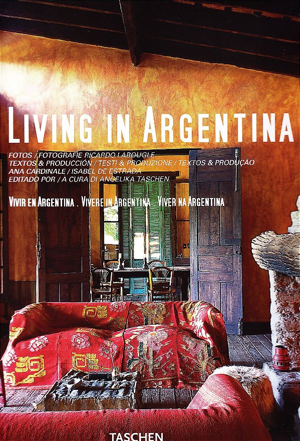 Livro Living in argentina