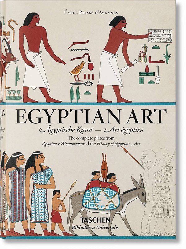 Livro Prisse d'avennes. egyptian art