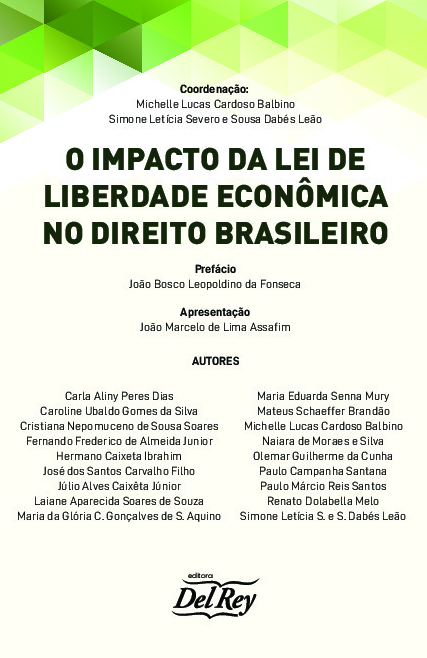 Livro O Impacto Da Lei De Liberdade Econômica No Direito ...