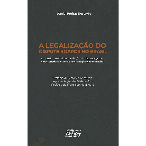 Livro Legalização Do Dispute Boards No Brasil