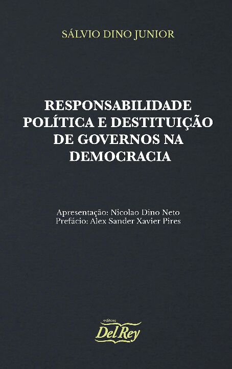 Livro Responsabilidade Pol.Dest.Gov. Democrac.- 01Ed/22