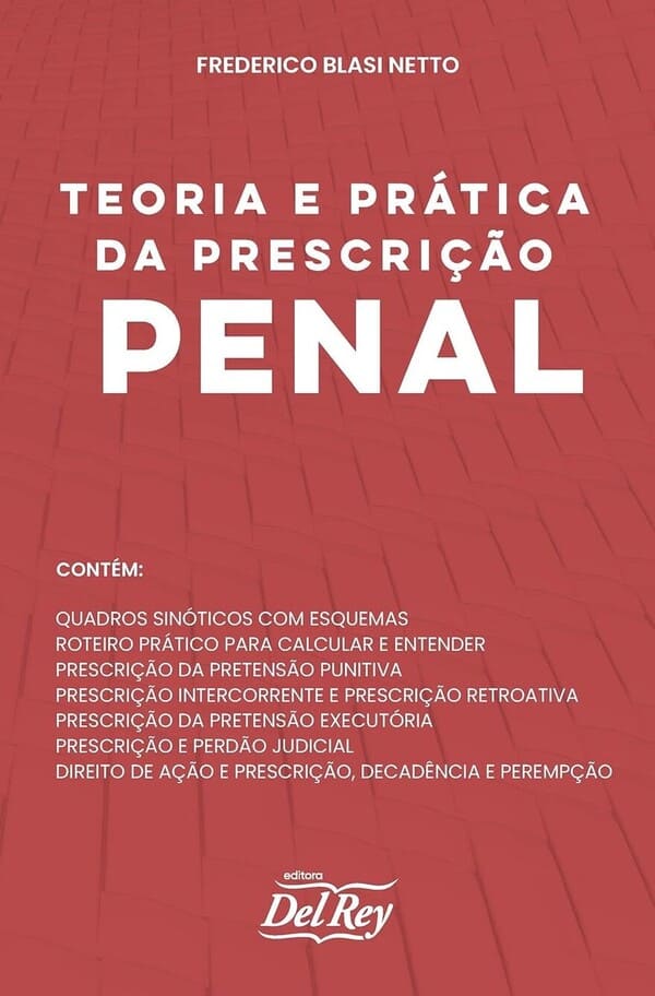 Livro Teoria E Prática Da Prescrição Penal - 01Ed/23