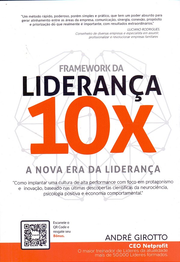 Livro Framework Da Liderança 10X