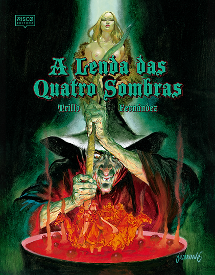 Livro A Lenda Das Quatro Sombras