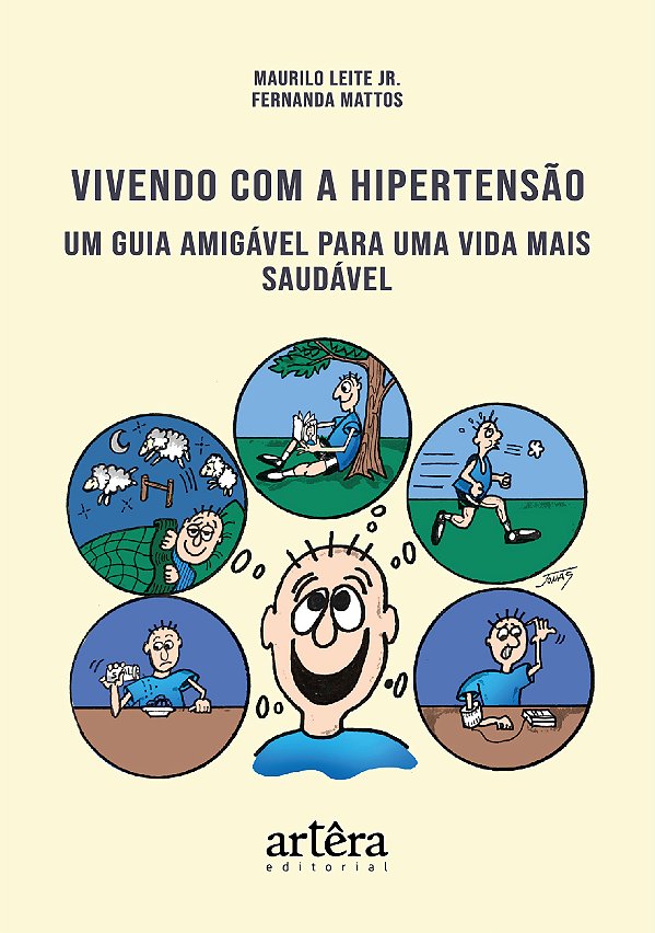 Livro Vivendo com a hipertensão: um guia amigável para uma vida...