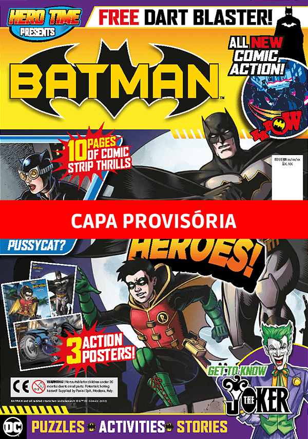 Livro Batman Magazine
