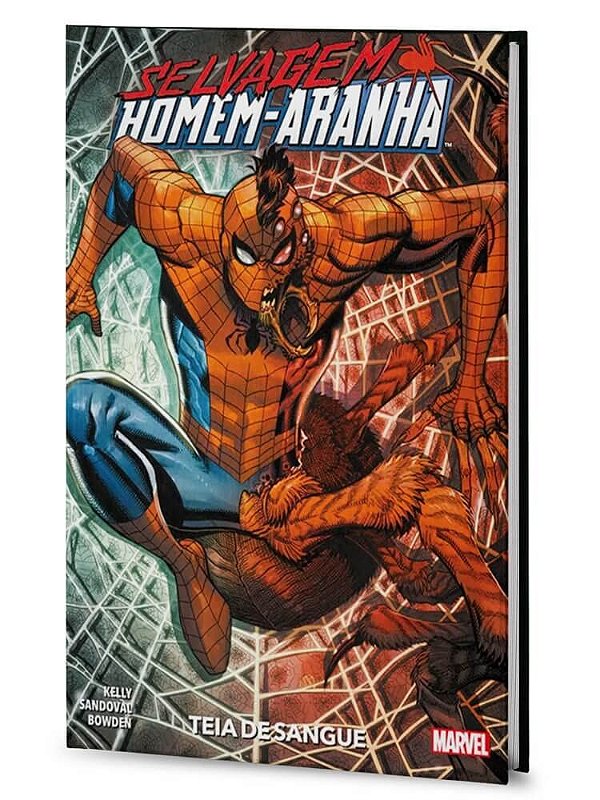 Livro Selvagem Homem-Aranha