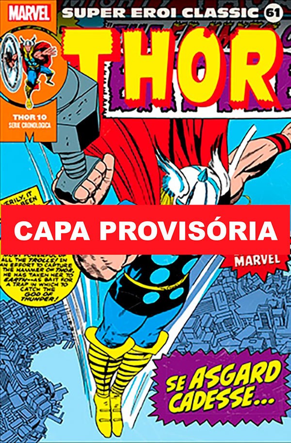 Livro Coleção Clássica Marvel Vol. 61 - Thor 10