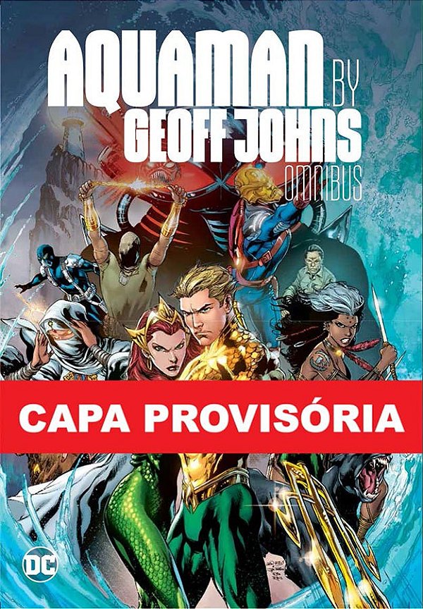 Livro Aquaman Por Geoff Johns (Omnibus)