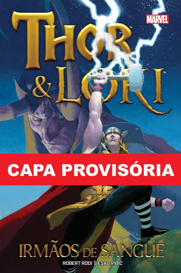 Livro Thor E Loki - Irmãos De Sangue