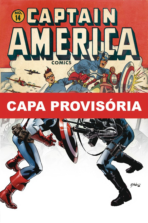 Livro Marvel Essenciais - Capitão América: O Soldado Inve...