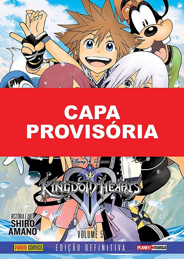 Livro Kingdom Hearts II: Edição Definitiva - Volume 5